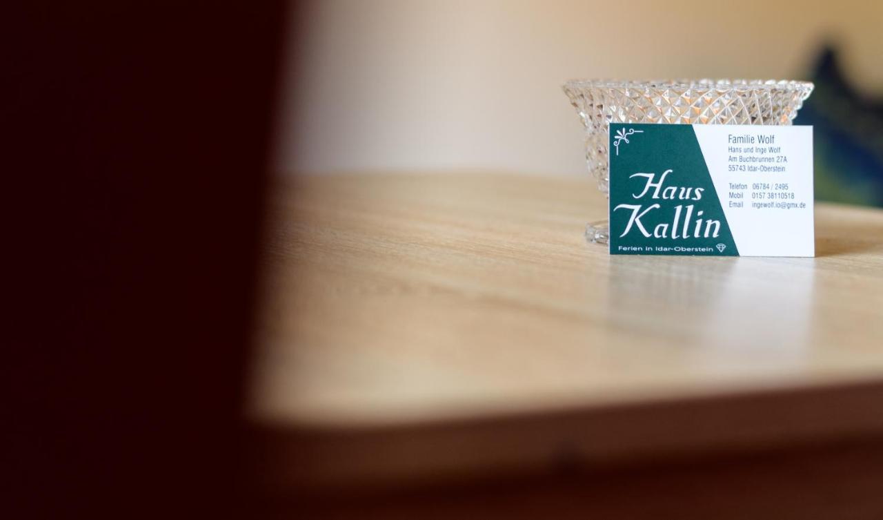 Haus Kallin Idar-Oberstein Esterno foto